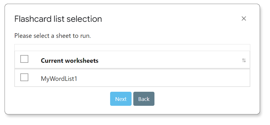 How to flash - Flashcard Suite Documentation